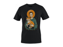 Saint of Dogecoin Elon Musk Holding Doge Women's T-shirt