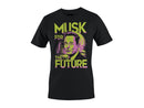 Musk for the Future Neon Sci-Fi Tech Poster Women's T-shirt