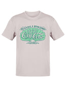 Officially Licensed Coca-Cola Enjoy Coca-Cola Fountain Retro Men's T-shirt