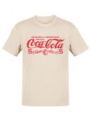 Officially Licensed Coca-Cola Logo Classic 5¢ Soda Fountain Women's T-shirt