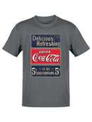 Officially Licensed Coca-Cola 5¢ Soda Fountain Sign Women's T-shirt
