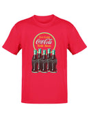 Officially Licensed Coca-Cola Ice Cold Bottles Vintage Logo Women's T-shirt