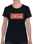 Officially Licensed Coca-Cola Ice Cold Sold Here Women's T-shirt