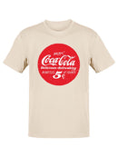 Officially Licensed Coca-Cola Retro 5¢ Bottle Cap Design Women's T-shirt