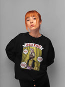 Officially Licensed Zoltar Fortune Teller Graphic  Women's Sweatshirt