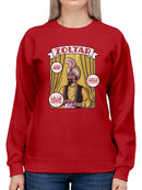 Officially Licensed Zoltar Fortune Teller Graphic  Women's Sweatshirt