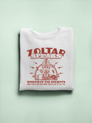 Officially Licensed Zoltar - Wisdom Of The Ancients  Women's Sweatshirt