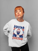 Officially Licensed Zoltar Zoltar, Mystical Prediction Retro  Women's Sweatshirt
