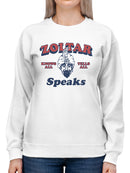 Officially Licensed Zoltar - Knows All, Tells All Women's Sweatshirt