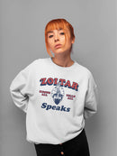Officially Licensed Zoltar - Knows All, Tells All Women's Sweatshirt