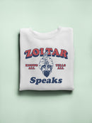 Officially Licensed Zoltar - Knows All, Tells All Women's Sweatshirt