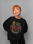 Officially Licensed Zoltar Wish Granted  Women's Sweatshirt