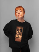 Officially Licensed Zoltar Fortune Teller Arcade Machine  Women's Sweatshirt