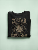 Officially Licensed Zoltar Knows All, Sees All, Tells All Women's Sweatshirt