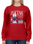 Officially Licensed Zoltar Speaks 1987  Women's Sweatshirt