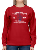Officially Licensed Zoltar Speaks - The Ultimate Master Of Fortunes Women's Sweatshirt