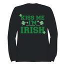 Kiss Me Im Pretending to Be Irish Funny St. Patricks Day Women's Sweatshirt