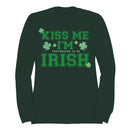 Kiss Me Im Pretending to Be Irish Funny St. Patricks Day Women's Sweatshirt