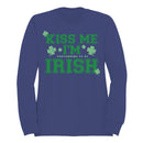 Kiss Me Im Pretending to Be Irish Funny St. Patricks Day Women's Sweatshirt