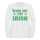 Kiss Me Im Pretending to Be Irish Funny St. Patricks Day Women's Sweatshirt
