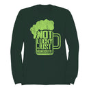 Not Lucky Just Hungover Funny St. Patricks Day Beer Design Women's Sweatshirt
