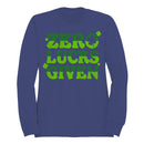 Zero Lucks Given Funny St. Patricks Day Shamrock Design Women's Sweatshirt