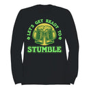 Lets Get Ready to Stumble Funny St. Patricks Day Beer Design Women's Sweatshirt