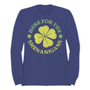 Here for the Shenanigans Fun St. Patricks Day Shamrock Women's Sweatshirt