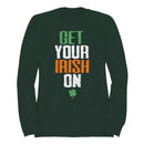 Get Your Irish On St. Patricks Day Celebration Design Women's Sweatshirt