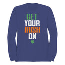 Get Your Irish On St. Patricks Day Celebration Design Women's Sweatshirt