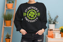 St. Patricks University Vintage Irish Shamrock Design Women's Sweatshirt