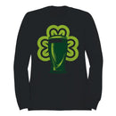 Shamrock and Pint Classic St. Patricks Day Beer Design Women's Sweatshirt