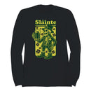 Slainte Skeleton Leprechaun St. Patricks Day Cheers Design Women's Sweatshirt
