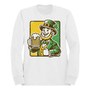 Cheers from the Leprechaun St. Patricks Day Beer Celebration Men's Sweatshirt