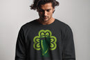 Shamrock and Pint Classic St. Patricks Day Beer Design Men's Sweatshirt