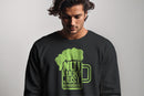 Not Lucky Just Hungover Funny St. Patricks Day Beer Design Men's Sweatshirt