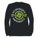 St. Patricks University Vintage Irish Shamrock Design Men's Sweatshirt