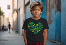 Shamrock Heart Lucky Clover St. Patricks Day Design Youth's T-shirt