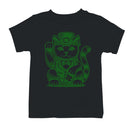 Lucky Maneki-Neko Cat in Leprechaun Hat St. Patricks Day Youth's T-shirt