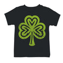 Heart-Shaped Shamrock St. Patricks Day Symbol of Luck Youth's T-shirt