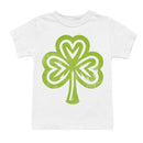 Heart-Shaped Shamrock St. Patricks Day Symbol of Luck Youth's T-shirt