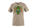 Lucky Frog Leprechaun with Rainbow St. Patricks Day Cute Women's T-shirt