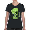 Not Lucky Just Hungover Funny St. Patricks Day Beer Design Women's T-shirt