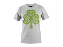Heart-Shaped Shamrock St. Patricks Day Symbol of Luck Women's T-shirt