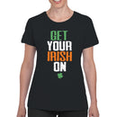 Get Your Irish On St. Patricks Day Celebration Design Women's T-shirt