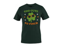 Too Cute to Pinch Fun St. Patricks Day Shamrock Design Women's T-shirt