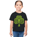 Heart-Shaped Shamrock St. Patricks Day Symbol of Luck Toodler's T-shirt