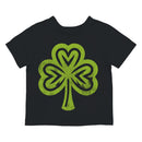 Heart-Shaped Shamrock St. Patricks Day Symbol of Luck Toodler's T-shirt