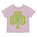Heart-Shaped Shamrock St. Patricks Day Symbol of Luck Toodler's T-shirt