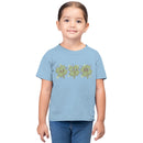 Cute Shamrock Faces Playful St. Patricks Day Clover Design Toodler's T-shirt